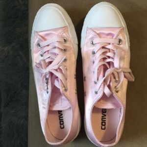 Converse Pink Satin